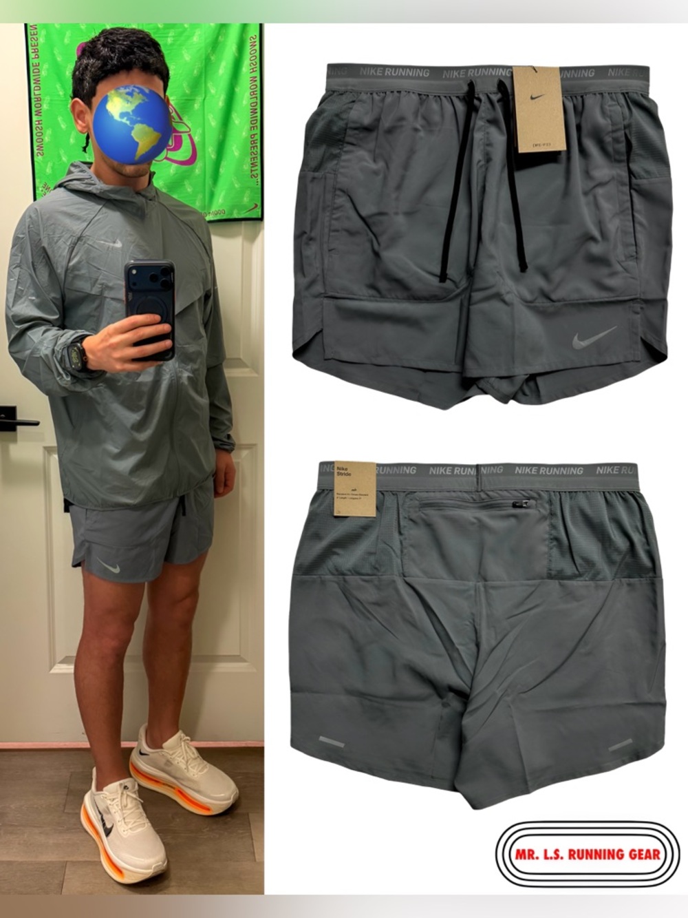 Nike Stride Dri-FIT 5" Brief-Lined Running Shorts DM4755-084